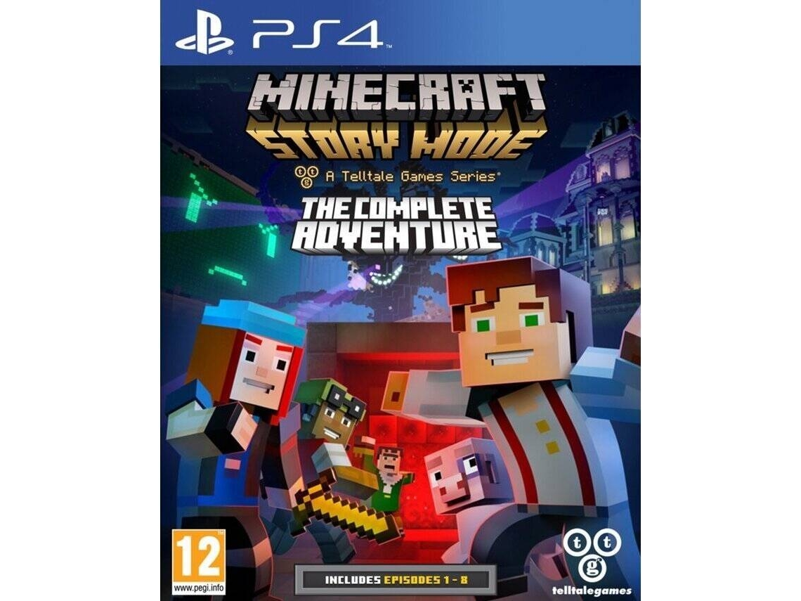 Jogo PS4 Minecraft Story Mode - The Complete Adventure